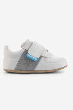 Barefoot First Walker Shoe- Cool Gray