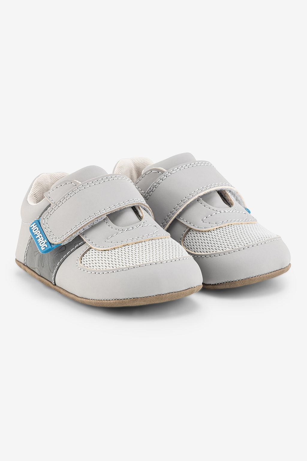 Barefoot First Walker Shoe- Cool Gray