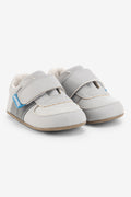 Barefoot First Walker Shoe- Cool Gray