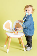 Barefoot First Walker Shoe- Cool Gray