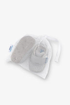 Barefoot First Walker Shoe- Cool Gray