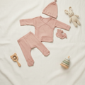 Organic Cotton & Modal - 4 Piece Baby Set- Pink