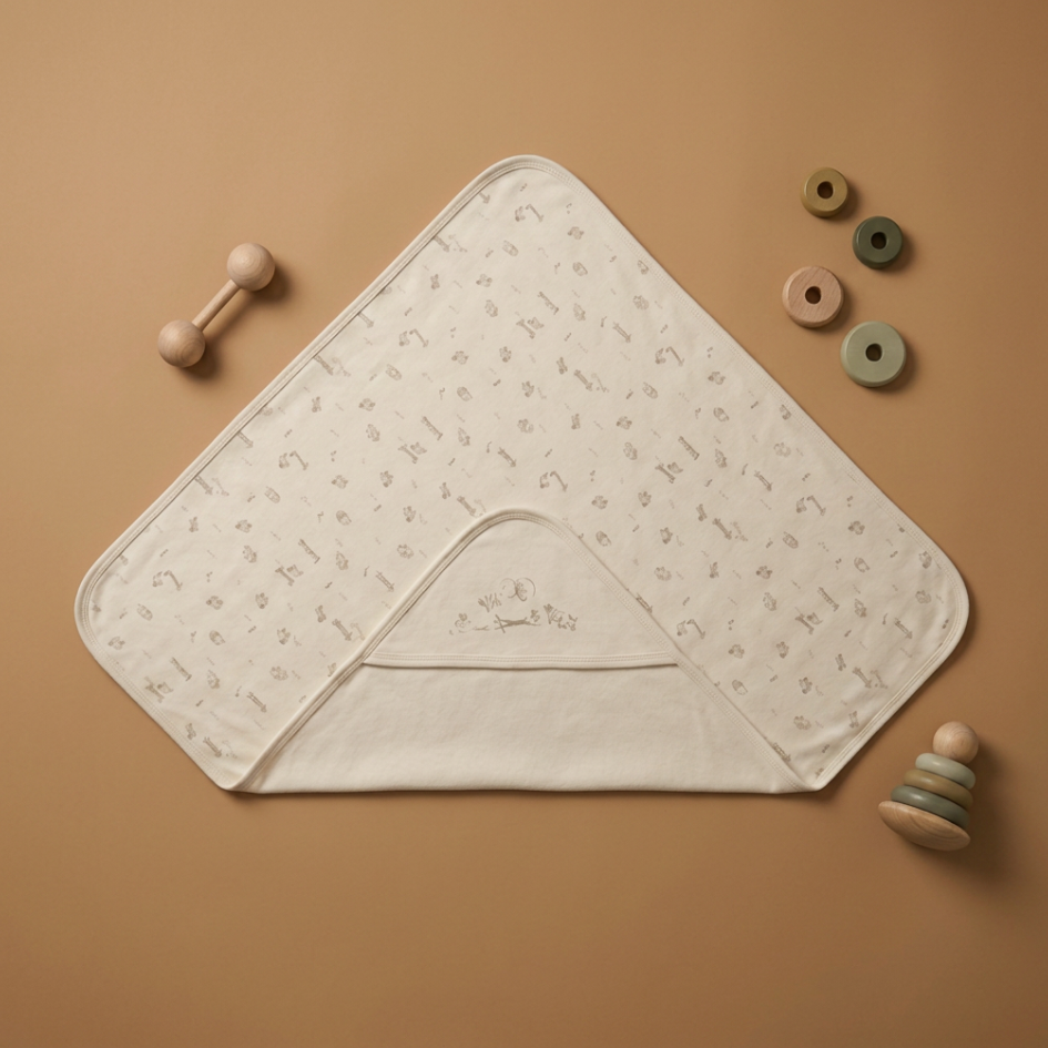 100% Organic Cotton Baby Receiver