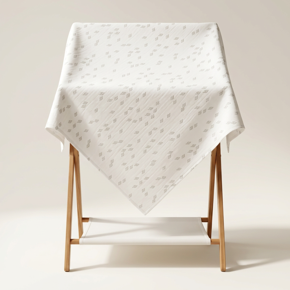 Organic Cotton & Modal - Baby Receiving Blanket – Stone