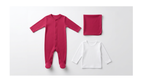 100% Organic Cotton - Newborn Gift Set – Maroon