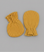 Organic Cotton & Modal 4-Piece Baby Set – Mustard
