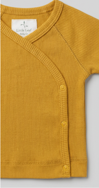 Organic Cotton & Modal 4-Piece Baby Set – Mustard
