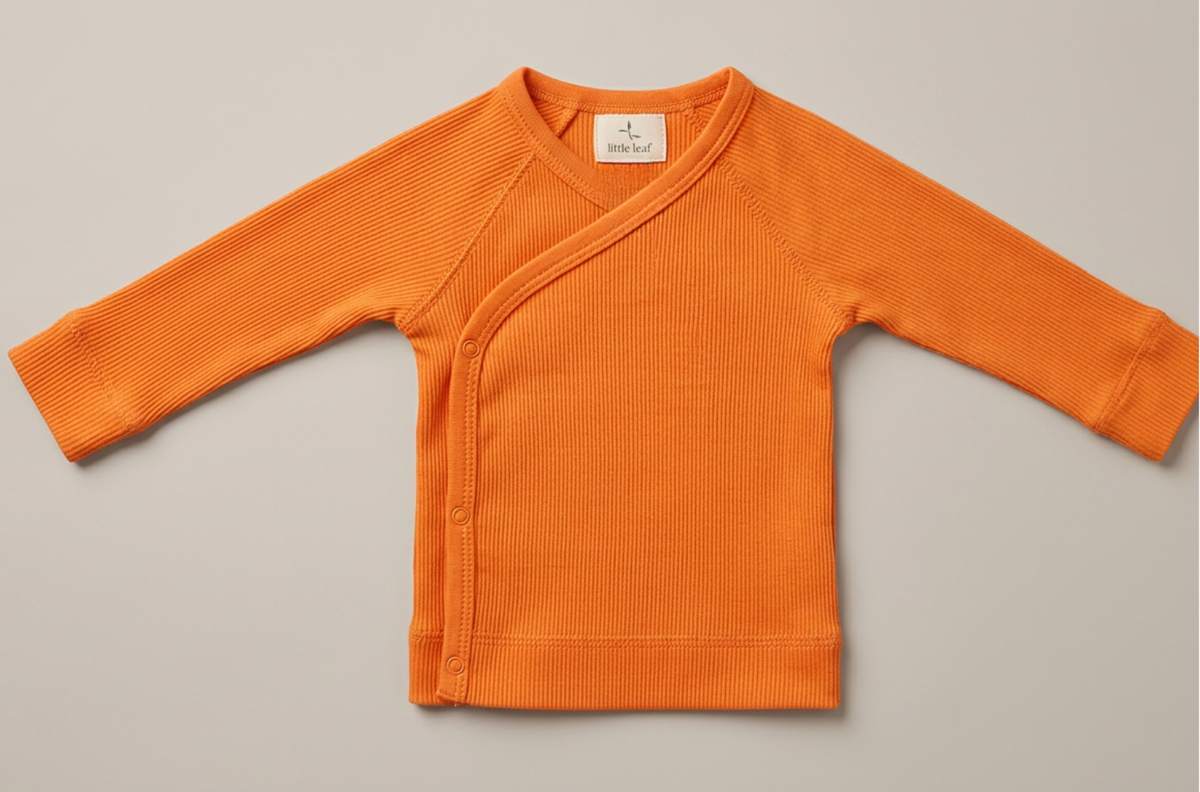Organic Cotton & Modal - 4 Piece Baby Set - Orange