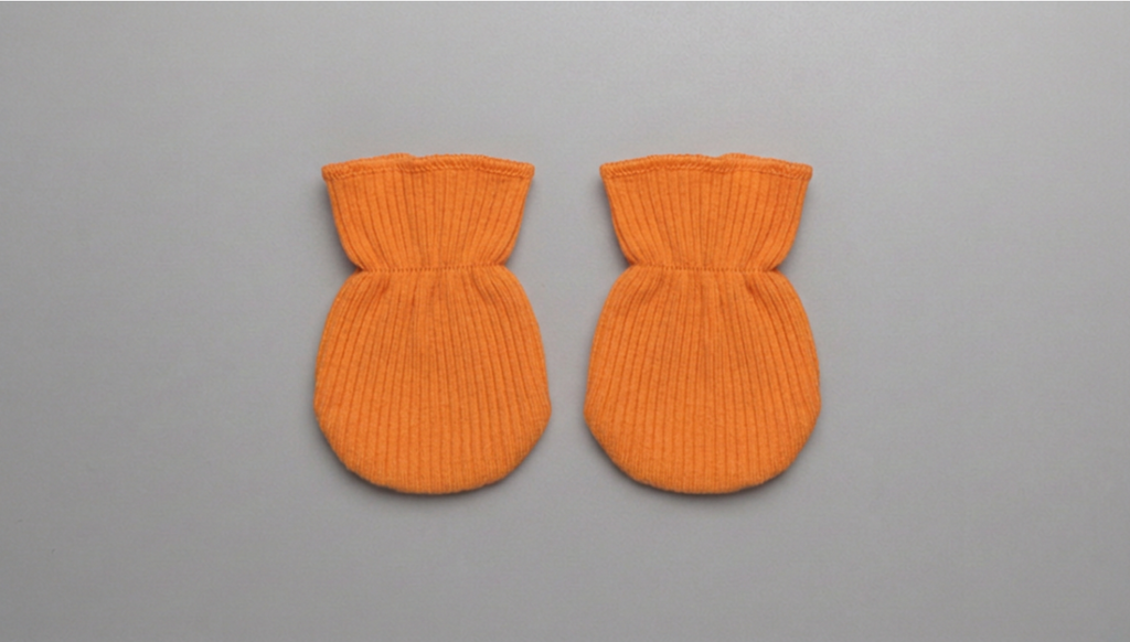 Organic Cotton & Modal - 4 Piece Baby Set - Orange