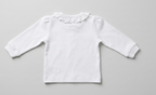 100% Organic Cotton Long Sleeve 3 Piece Set - Pink & White
