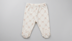100% Organic Cotton Long Sleeve 3 Piece Set - Pink & White