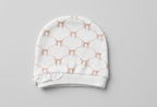 100% Organic Cotton Long Sleeve 3 Piece Set - Pink & White