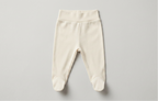 100% Organic Cotton Newborn Set - Beige & White