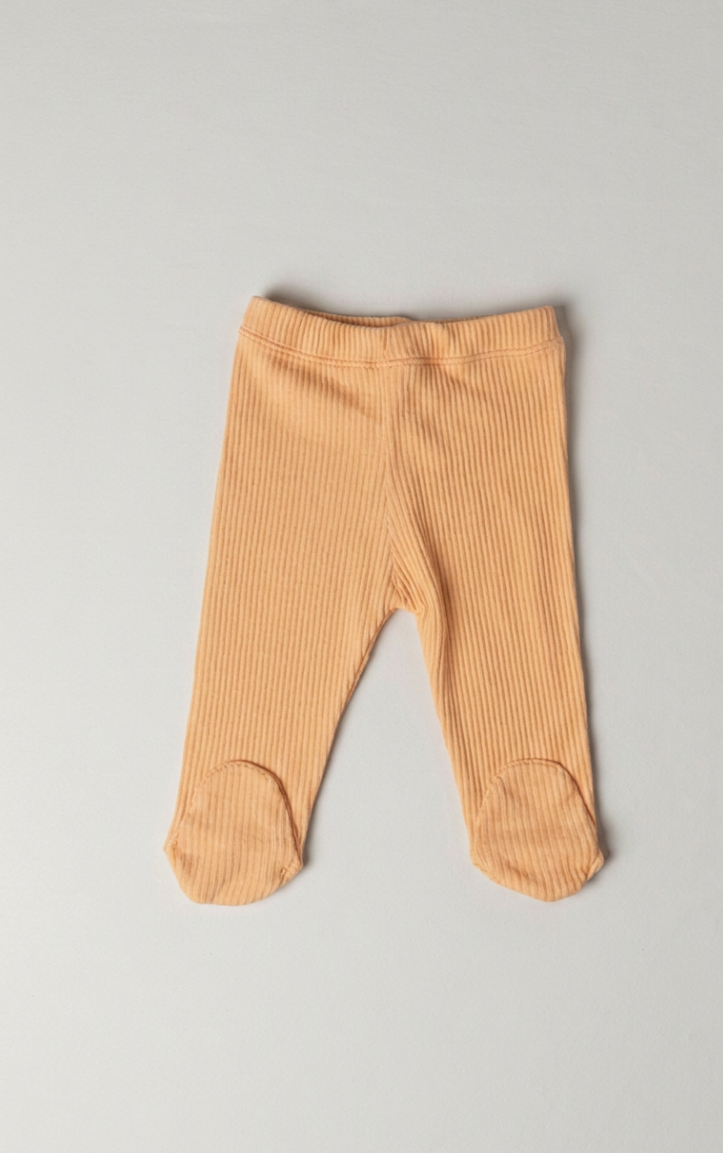 Organic Cotton & Bamboo 4-Piece Baby Set – Warm Caramel