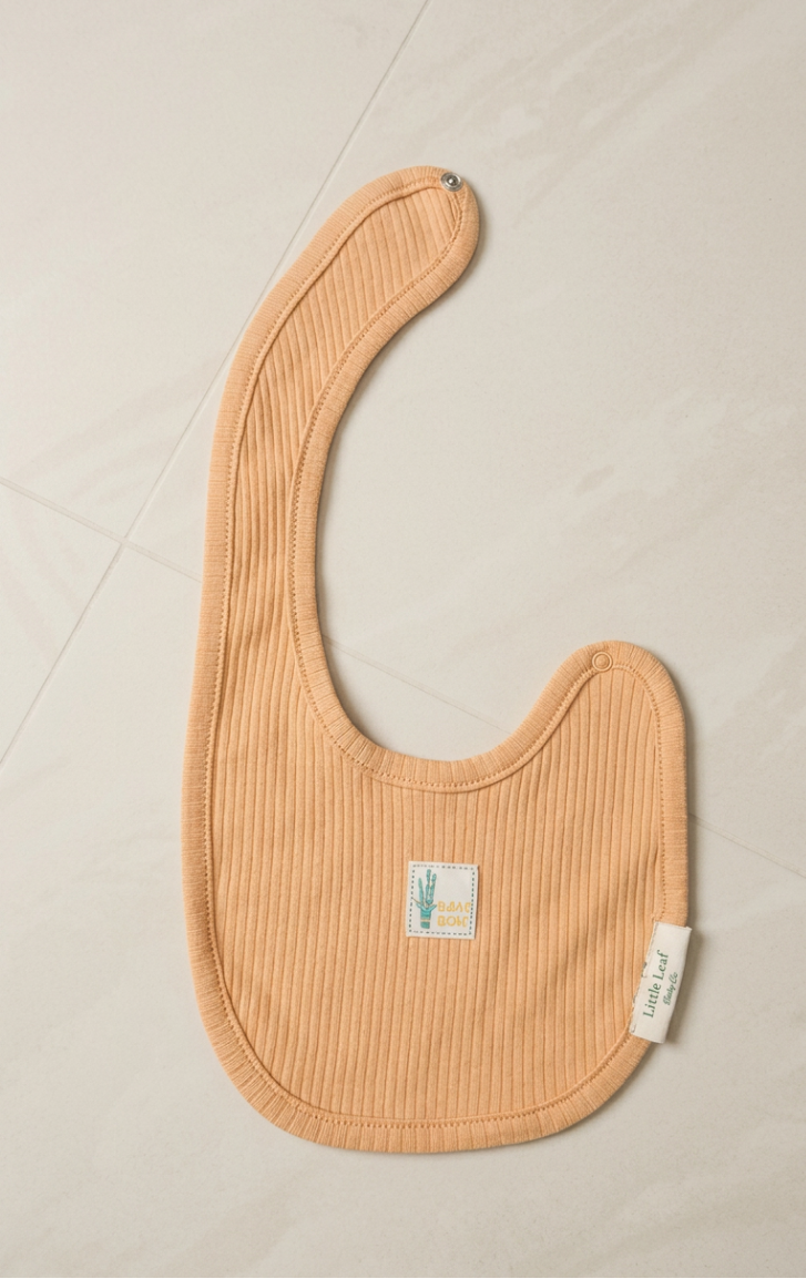 Organic Cotton & Bamboo 4-Piece Baby Set – Warm Caramel