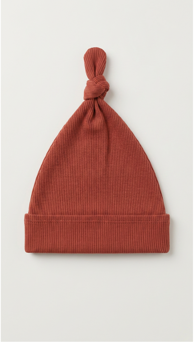 Organic Cotton & Modal - 4 Piece Baby Set - Maroon