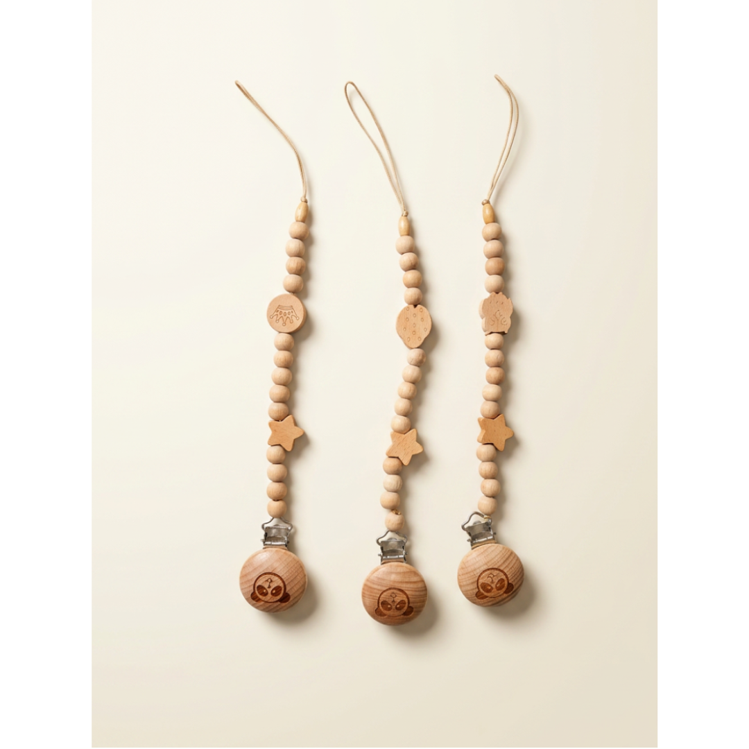 Natural Wooden Dummy Clip