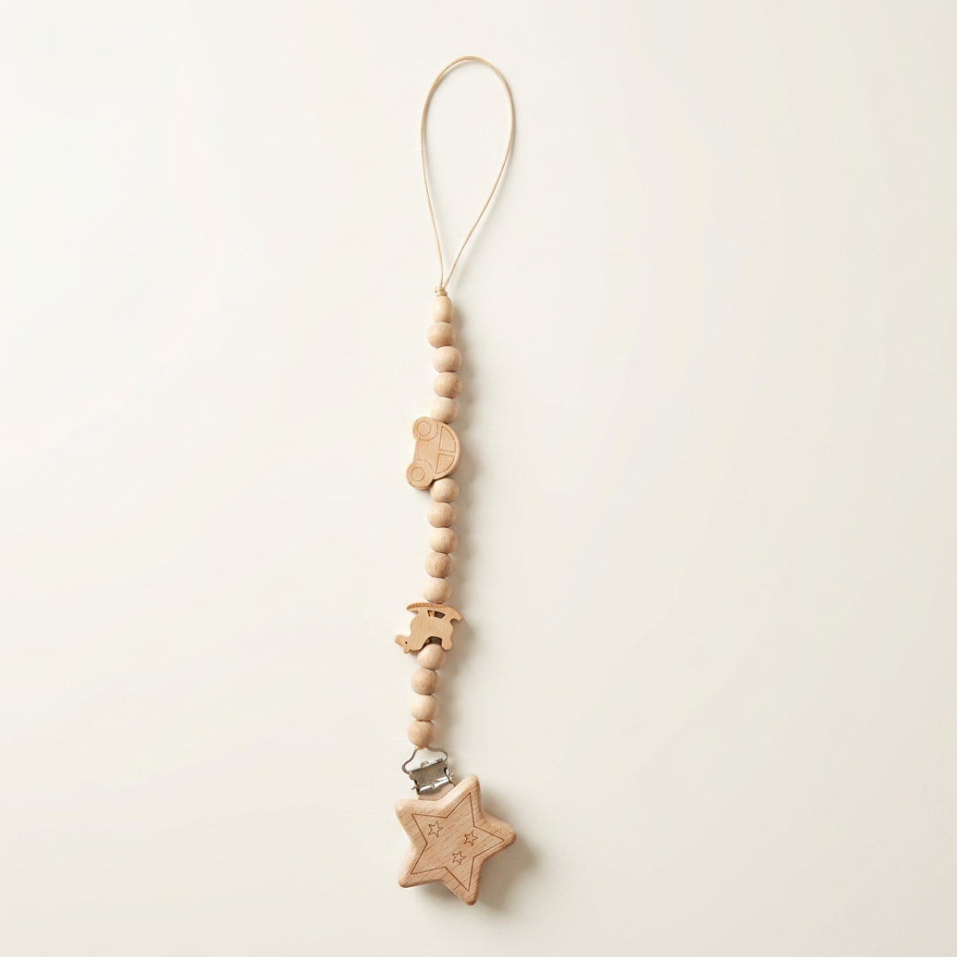 Natural Wooden Dummy Clip