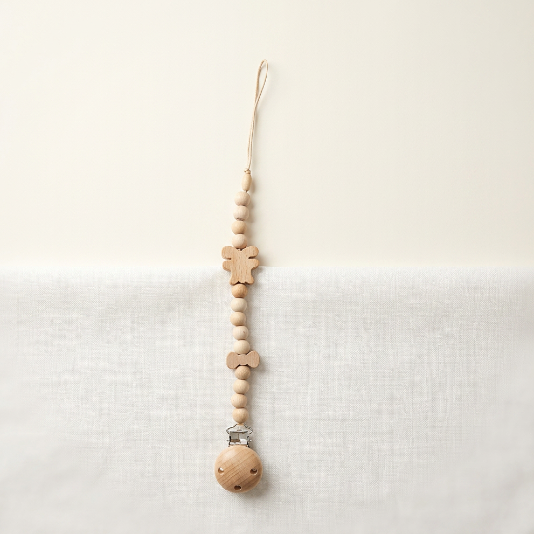 Natural Wooden Dummy Clip